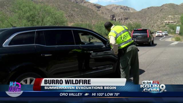 Burro Fire grows to over 14000 acres