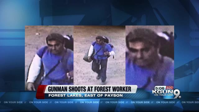 The Coconino Sheriff's Department is looking for a man they said shot at Forest Service crews Tuesday. KGUN9 On Your Side
