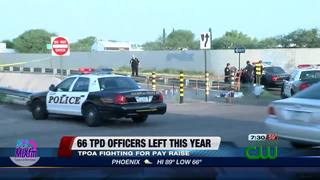 TPD retention down, officers fight for more pay