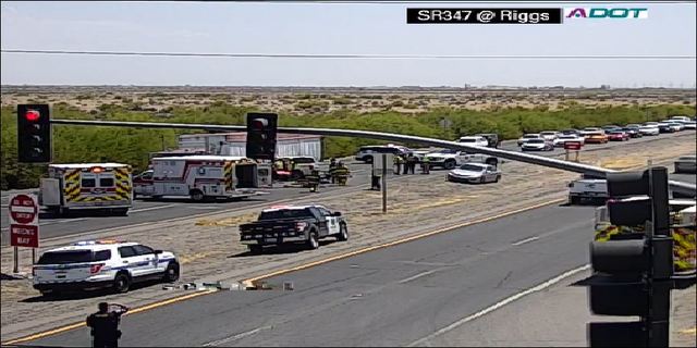 ADOT: Roads reopen after crash closed State Route 347 northbound at Riggs Road