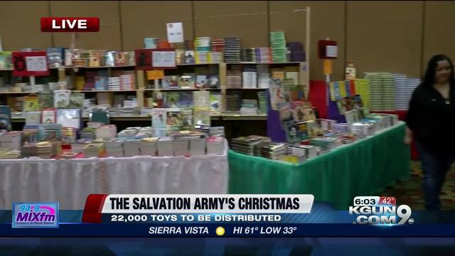 It's starting to feel a lot like Christmas at the Salvation Army