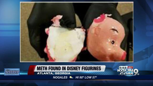 Atlanta DEA seizes $2M of meth hidden inside 500 Disney figurines
