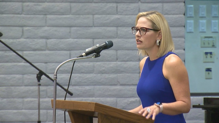 Sinema jumps ahead of McSally as counting continues