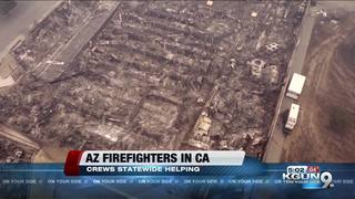 AZ firefighters helping fight California fires