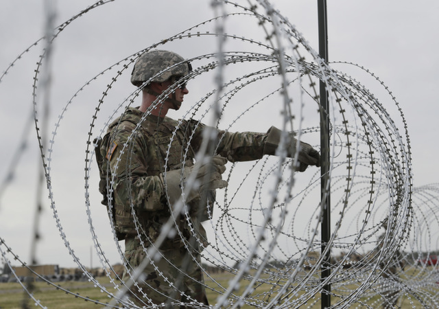 Razor wire is most visible result of $210M deployment